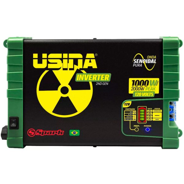 Inversor de Tensão Senoidal 1000W 120V USINA-7899989405011