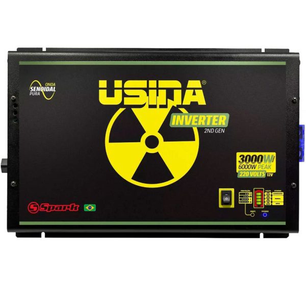 Inversor de Tensão Senoidal Pura 3000W 12V 220 V USINA-31340553