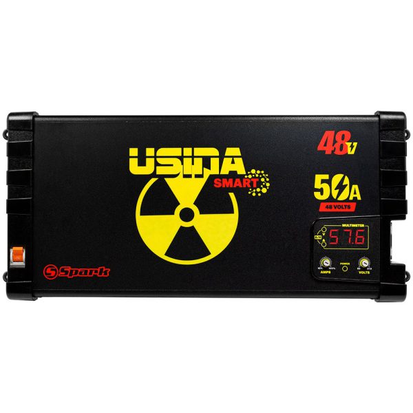 Fonte e Carregador Automotivo Smart 50A 48V Bivolt Automático 110/220V USINA-31250560