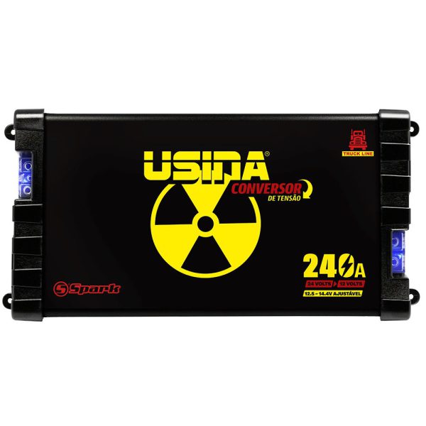 Conversor de Tensão 3000W 240A 24V para 12V USINA-311614