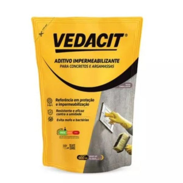 Impermeabilizante para Concretos e Argamassas 900Ml VEDACIT-122855