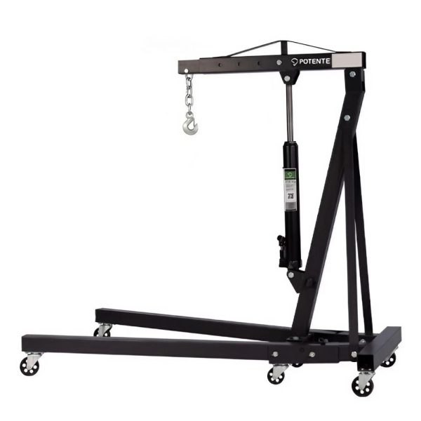 Guincho Hidráulico 500Kg Dobrável Roda de Ferro POTENTE BRASIL-01.11.G500PID/Z