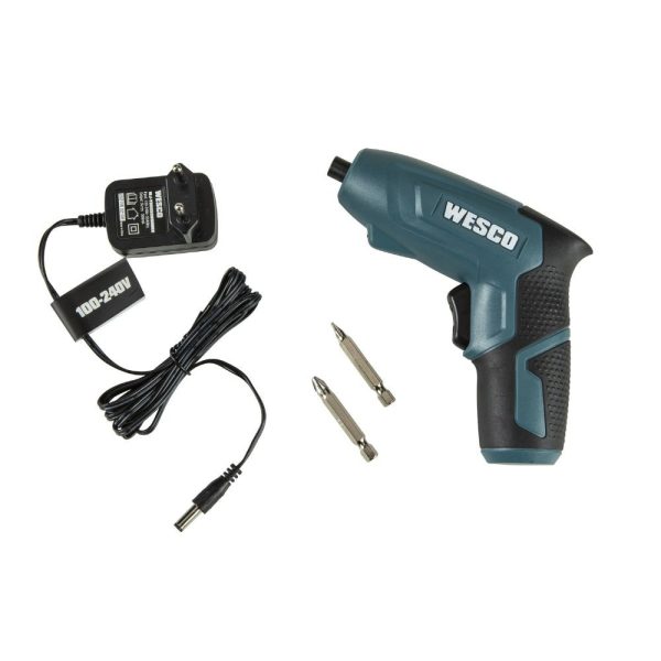 Parafusadeira a Bateria 3,6V Li-Ion 1/4 Pol. com Carregador Bivolt WESCO-WS2012