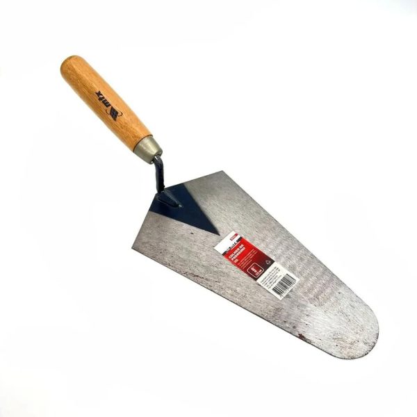 Colher de Pedreiro Oval Cabo de Madeira 9 Pol. 225mm MTX-8620355