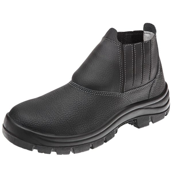 Botina de Segurança Preto com Bico de PVC n41 Safety Flex CA 43409 11SFB48-BP MARLUVAS-700258-41