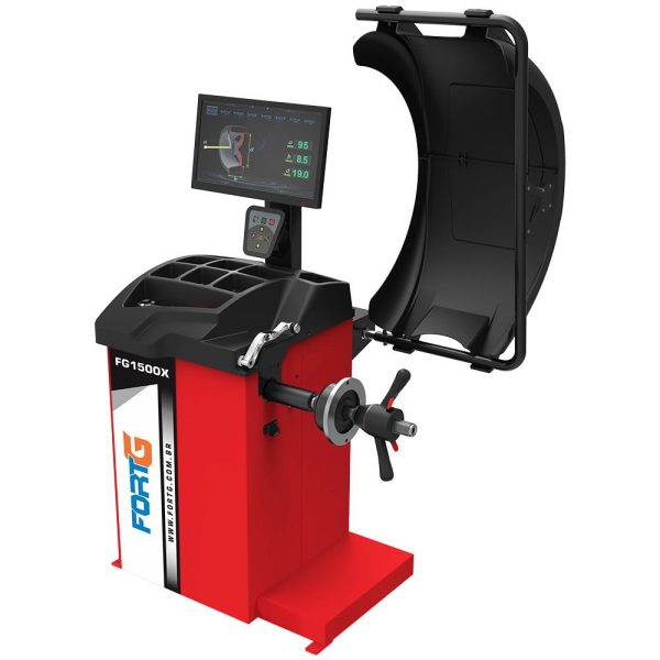 Balanceadora de Rodas Motorizada Automática com Tela LCD 19 Pol. FORTGPRO-FG1500X220