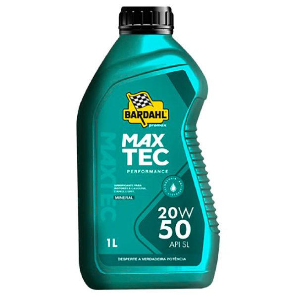 Óleo Lubrificante Maxtec Performance M 20W50 Mineral 1L BARDAHL-459383