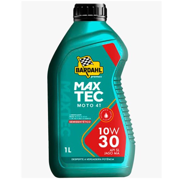 Óleo Lubrificante Moto 4T 10W-30 Semissintético 1L BARDAHL-459183