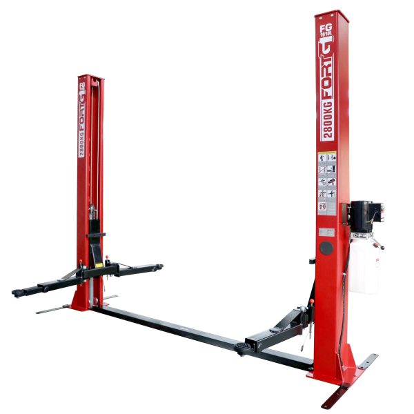 Elevador Automotivo Hidráulico 2.8 Toneladas 220V Trifásico Vermelho FORTGPRO-FG1010L