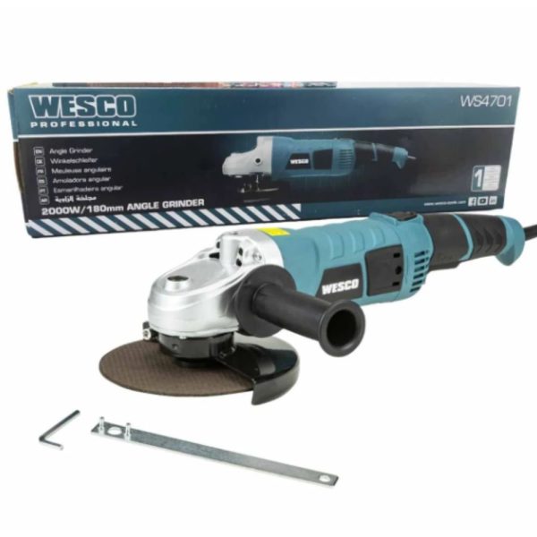 Esmilhadeira Angular 180mm 7 Pol. 2000W 220V WESCO-WS4701