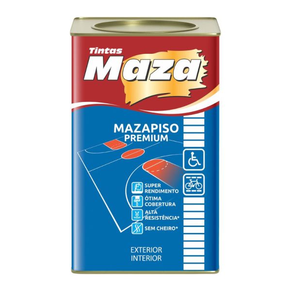 Tinta Premium Castor 18L para Piso MAZA-28524