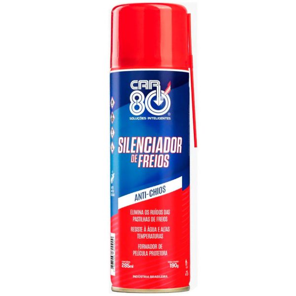 Silenciador de Freios Anti-Chios 285ml CAR80-CAR80ANTICHIO