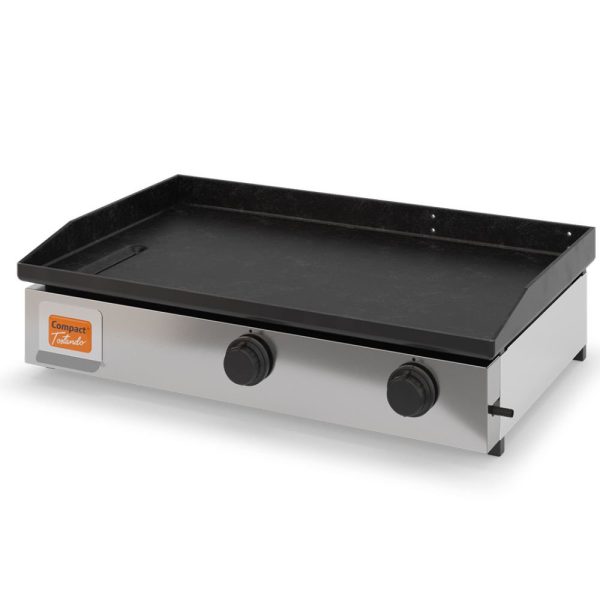 Chapa Bifeteira a Gás Baixa Pressão CB80 80cm com 2 Queimadores TOSTANDO-60180