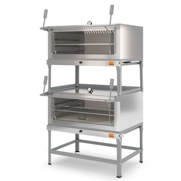 Forno de Lastro Duplo FLD800 a Gás Baixa Pressão TOSTANDO-61015