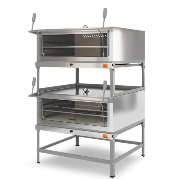 Forno de Lastro Duplo FLD900 a Gás Baixa Pressão TOSTANDO-60020