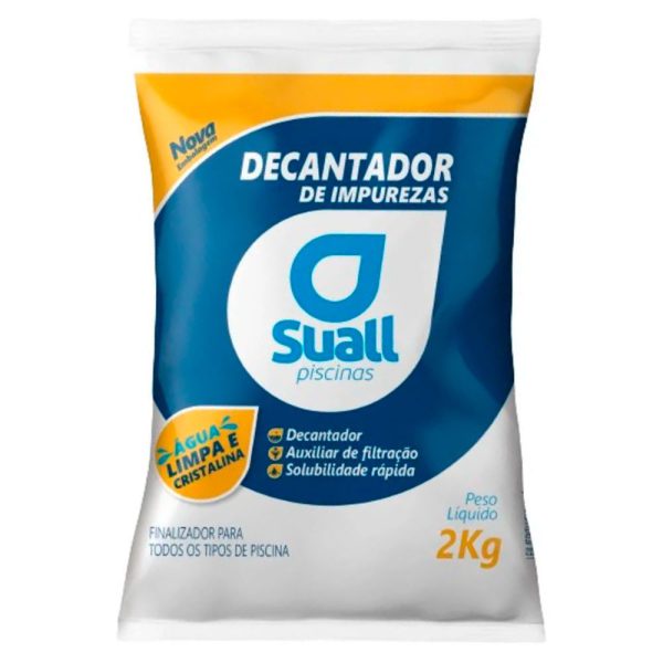 Decantador de Impurezas 2Kg para Piscinas SUALL PISCINAS-CDISAF20