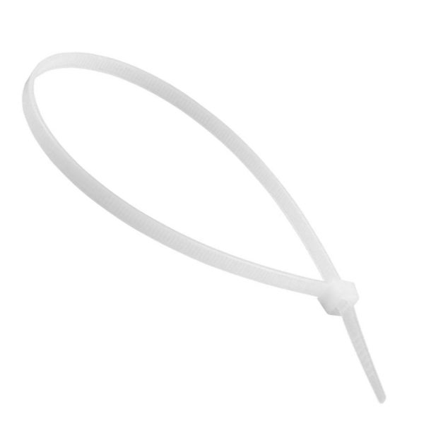 Abraçadeira de nylon branca 280 mm x 4,8 mm VONDER-2815280010