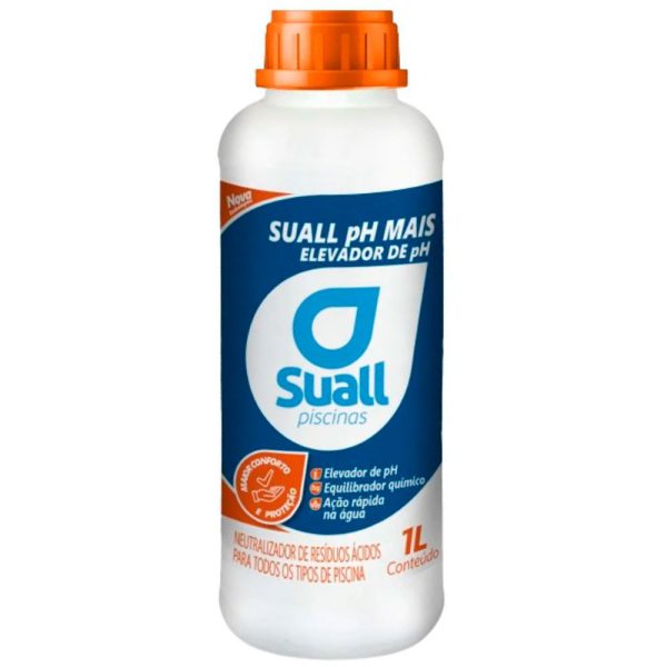 Suall PH Mais para Piscinas 1 Litro SUALL PISCINAS-CPHMAL01