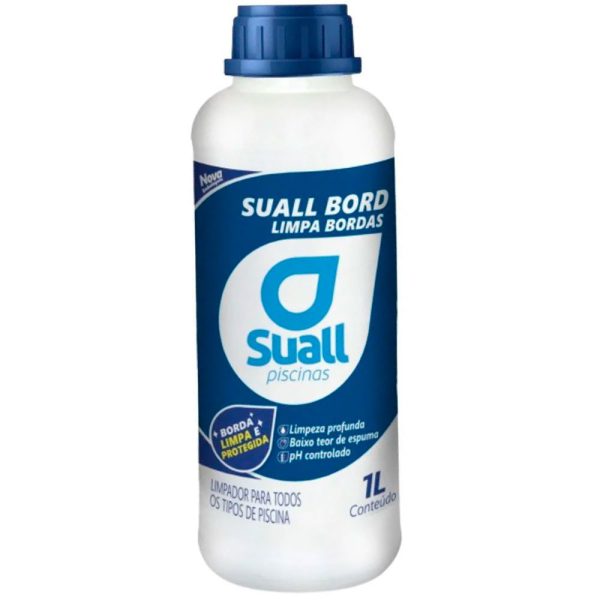 Suall Bord Limpa Bordas para Piscinas 1 Litro SUALL PISCINAS-CSBOARL01