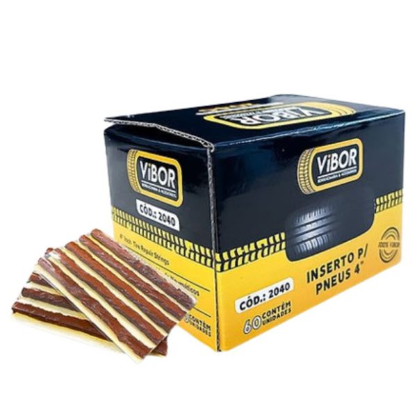 Remendo para Pneu Radial com 60 Unidades VILUBRI-2040