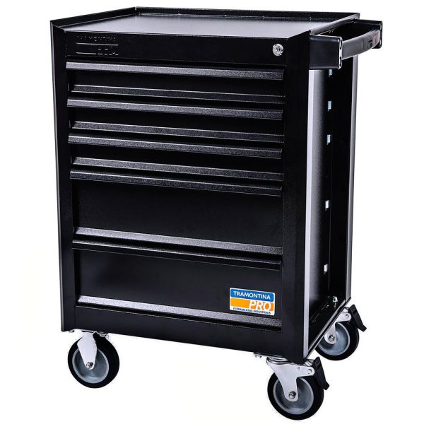 Carrinho de Ferramentas Preto com 5 Gavetas TRAMONTINA PRO-44950946