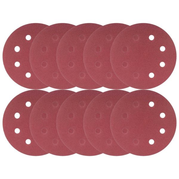 Disco de Lixa com 180mm Grão 120 para Lixadeira LPV 750 com 10 Peças VONDER-1258180120
