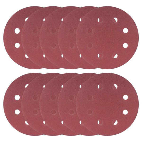 Disco de Lixa com 180mm Grão 150 com 10 unidades VONDER-1258180150