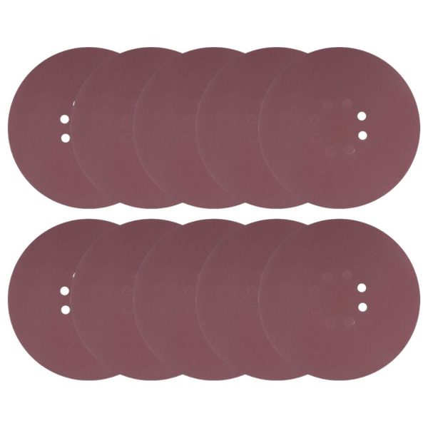 Disco de Lixa com 225mm Grão 180 com 10 Unidades VONDER-1258225180