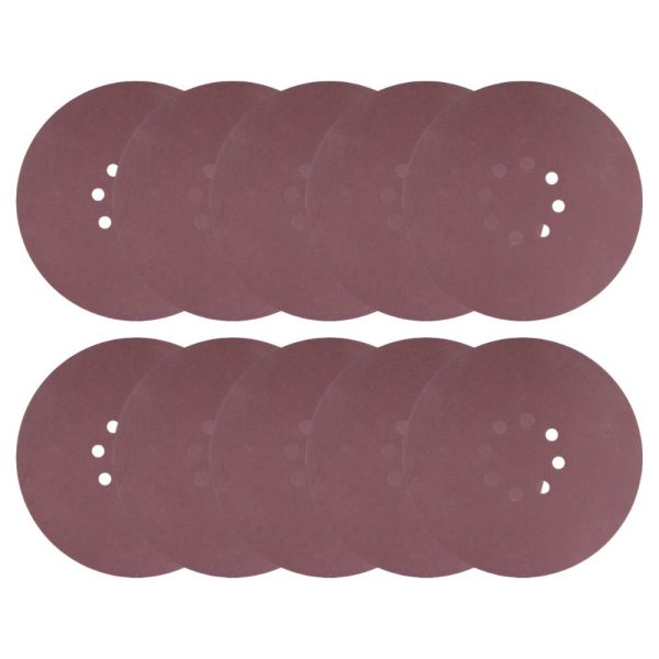 Disco de Lixa com 225mm Grão 240 com 10 unidades VONDER-1258225240