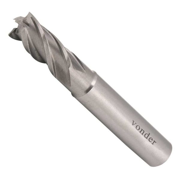 Fresa de topo em aço rápido com 4 cortes DIN 844A 6,0 mm VONDER-5315060000