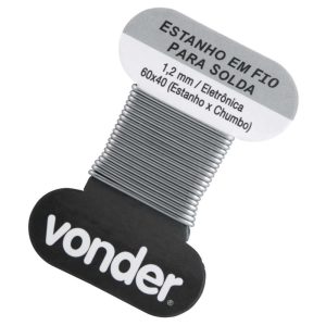 Cartela de Estanho em Fio para Solda 1,2mm VONDER-7438604020