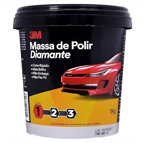 Massa de Polir Diamante 1Kg 3M-HB004482376