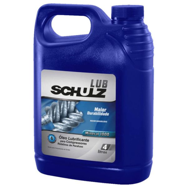 Óleo Lubrificante para Compressor Parafuso 4 Litros SCHULZ-101.0264-0