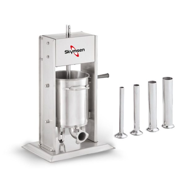 Ensacadeira de Linguiça Vertical 10 Litros Inox com 4 Funis EL10V SKYMSEN-707147