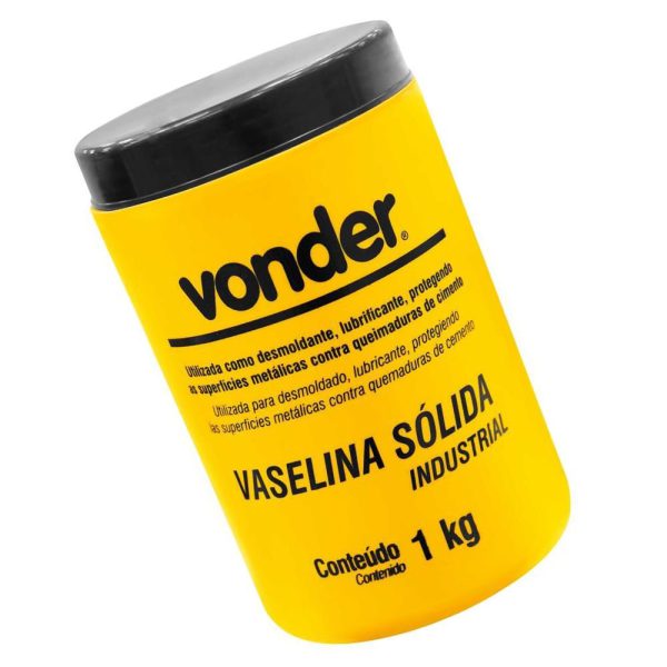 Vaselina Sólida Industrial 1 Kg VONDER-5160010000