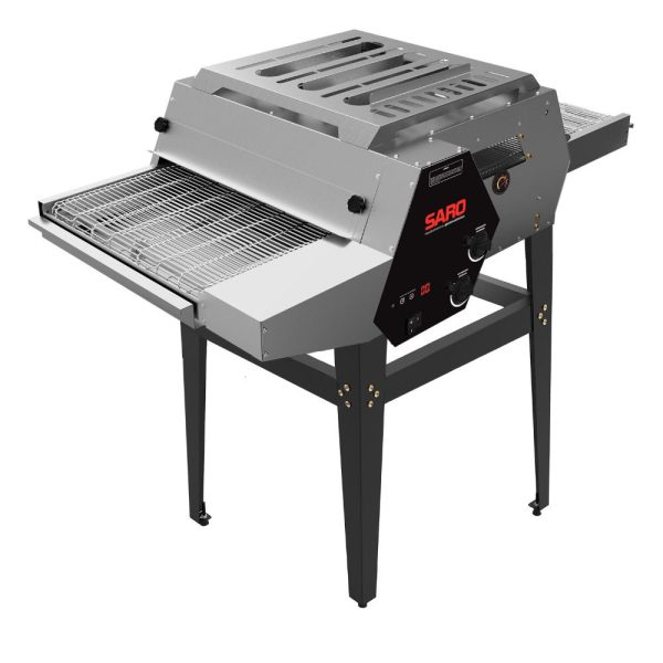 Forno para Pizzas Assador em Esteira a Gás GLP 50cm SARO-FE50GLP