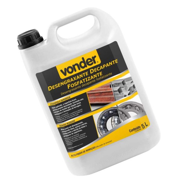 Desengraxante Decapante Fosfatizante 5L VONDER-5185000005
