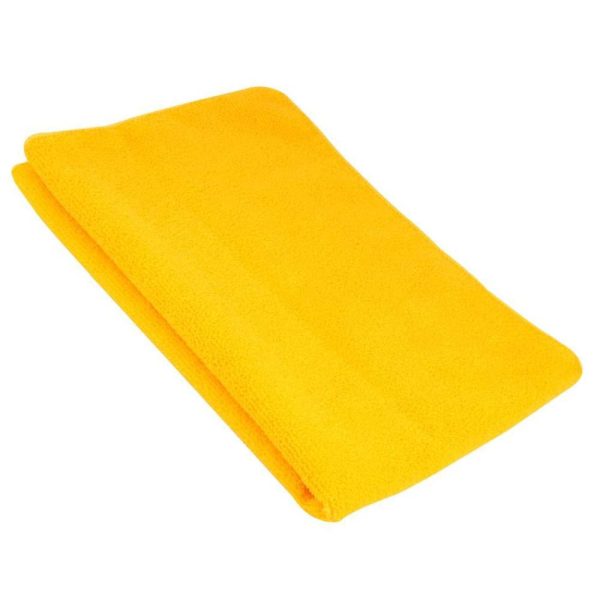 Toalha de Microfibra 310 g/m2 (gsm) 60 x 40 cm Amarela VONDER-6364060040