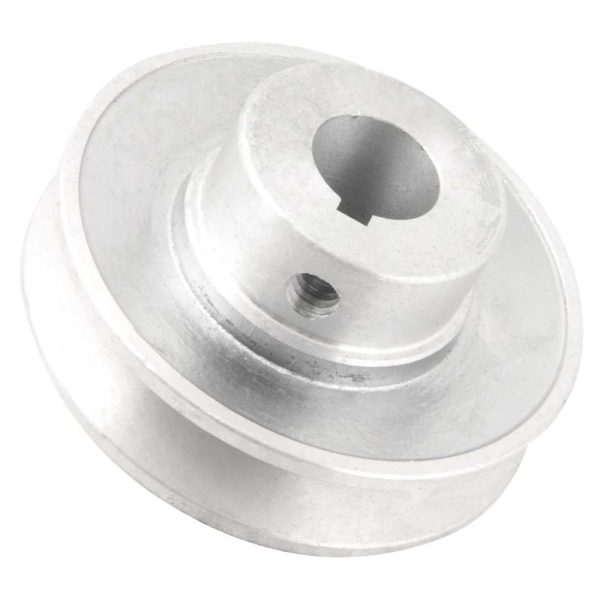 Polia de Alumínio 1 Canal Perfil A 80mm com Furo de 3/4 Pol. VONDER-6677034080