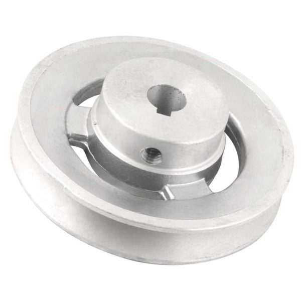 Polia de Alumínio 1 Canal Perfil A 100mm com Furo de 14mm VONDER-6677014100