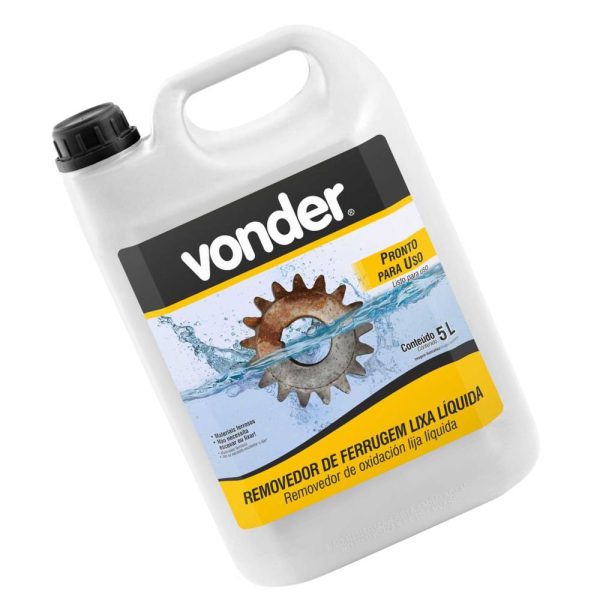 Lixa Liquida Removedor de Ferrugem 5L VONDER-5180001050