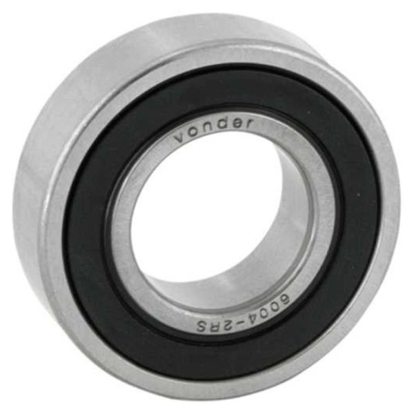Rolamento Rígido de Esfera 6004-2RS Dupla Blindagem ABEC3 VONDER-6674600400