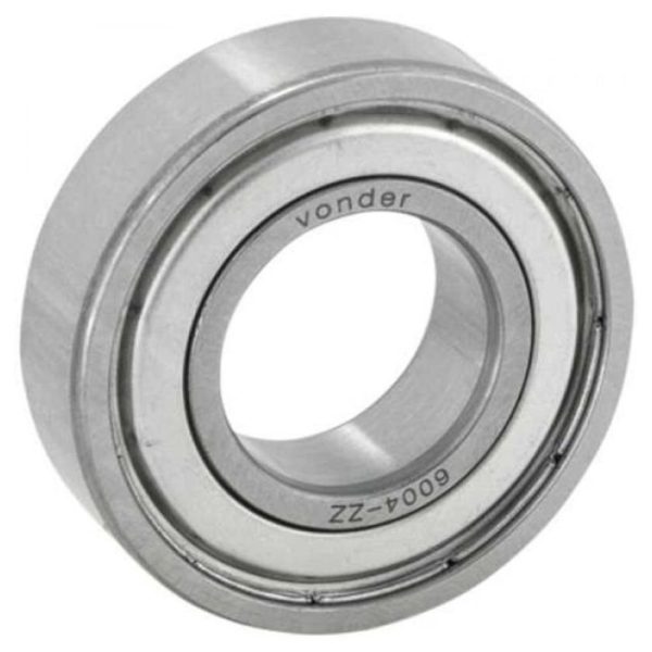 Rolamento Rígido de Esfera 6004-ZZ 20mm x 42mm x 12mm Dupla Blindagem VONDER-6672600400