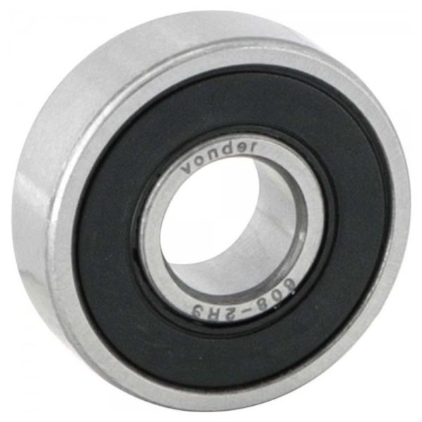 Rolamento Rígido de Esfera 608-2RS Diâmetro 8mm x 22mm x 7mm VONDER-6674608000