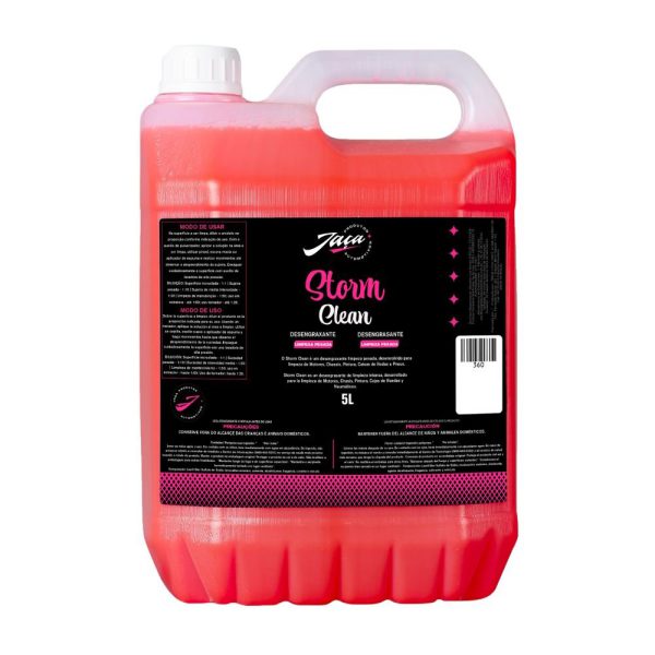 Shampoo Desengraxante Storm Clean 5 Litros JAÇA-360