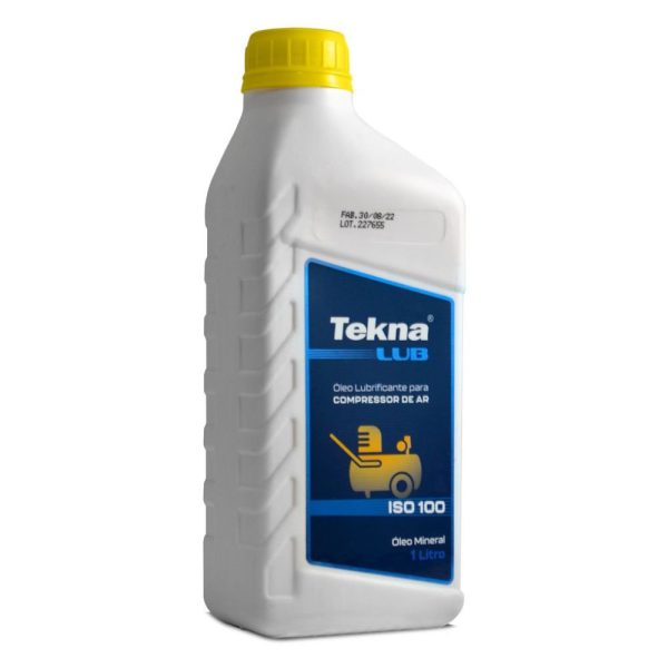 Óleo Lubrificante para Compressor Pistão 1 Litro SAE 100 TEKNA-1285