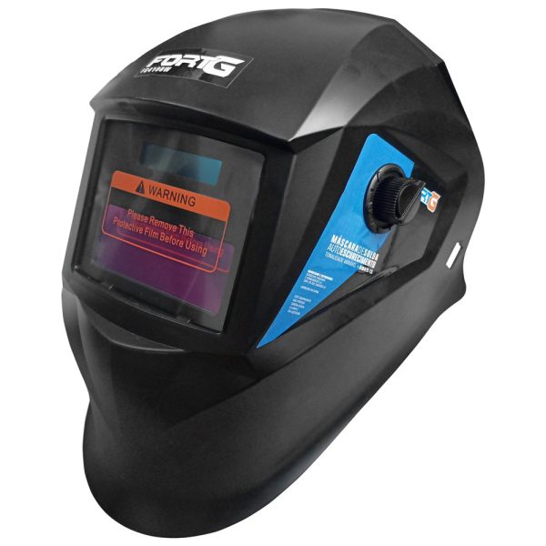 Máscara de Solda Auto Escurecimento Variável Tonalidade 9-13 Automática FORTGPRO-FG4100W