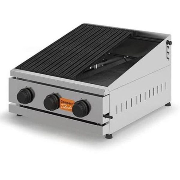 Chapa Grill Charbroiler a Gás CHR60FL 60cm com 3 Queimadores TOSTANDO-60600