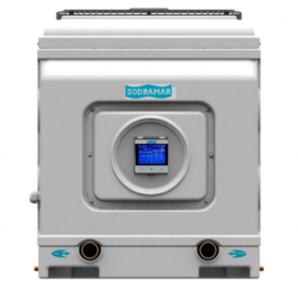 Aquecedor para Piscina Trocador de Calor com Painel Touch BIF 1700W 1/2CV 220V SD40 SODRAMAR-016010