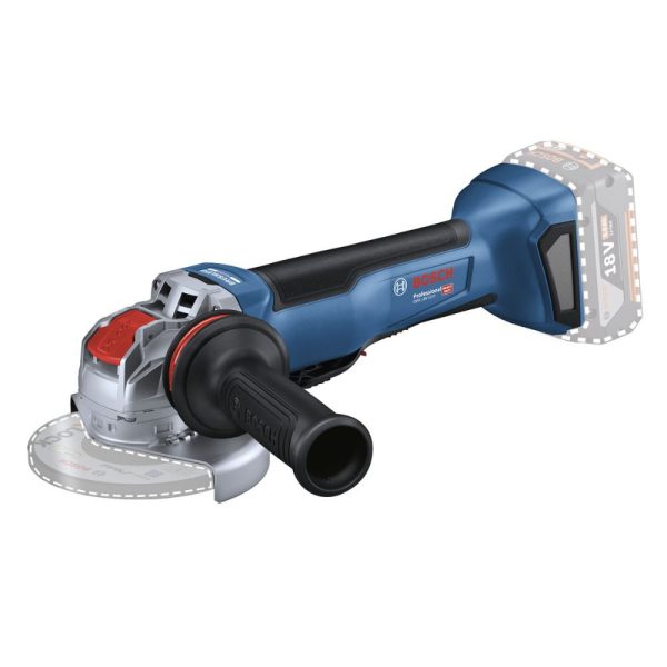 Esmerilhadeira Angular Brushless GWX 18V-10 P 4.1/2 - 5 Pol. sem Bateria BOSCH-06019J42E0-000